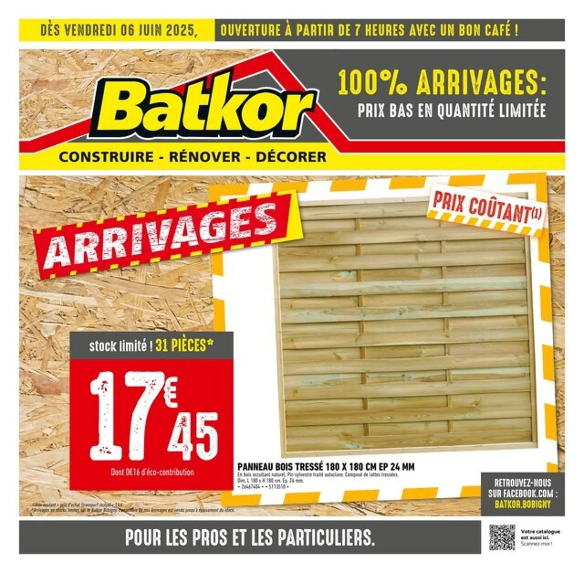 Catalogue Batkor du 6 juin au 19 juin 2025 - Catalogue page 1