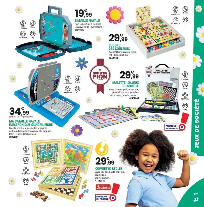 PRINTEMPS 2025 du 2 avril au 28 juin 2025 - Catalogue page 219