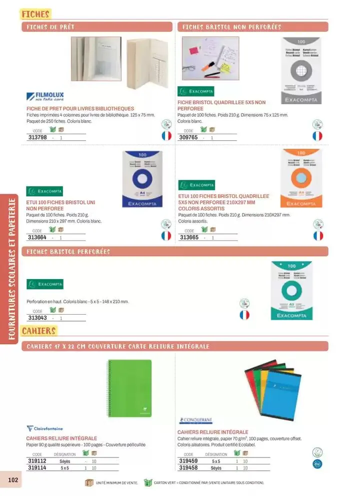 Nos Catalogues Thématiques du 1 janvier au 31 décembre 2025 - Catalogue page 104