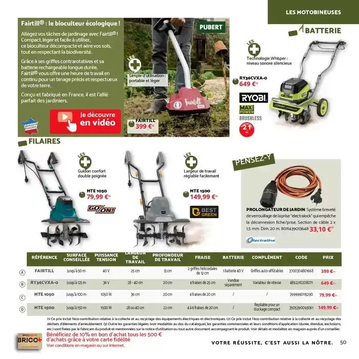 Imaginons votre jardin du 7 mars au 3 mai 2025 - Catalogue page 50