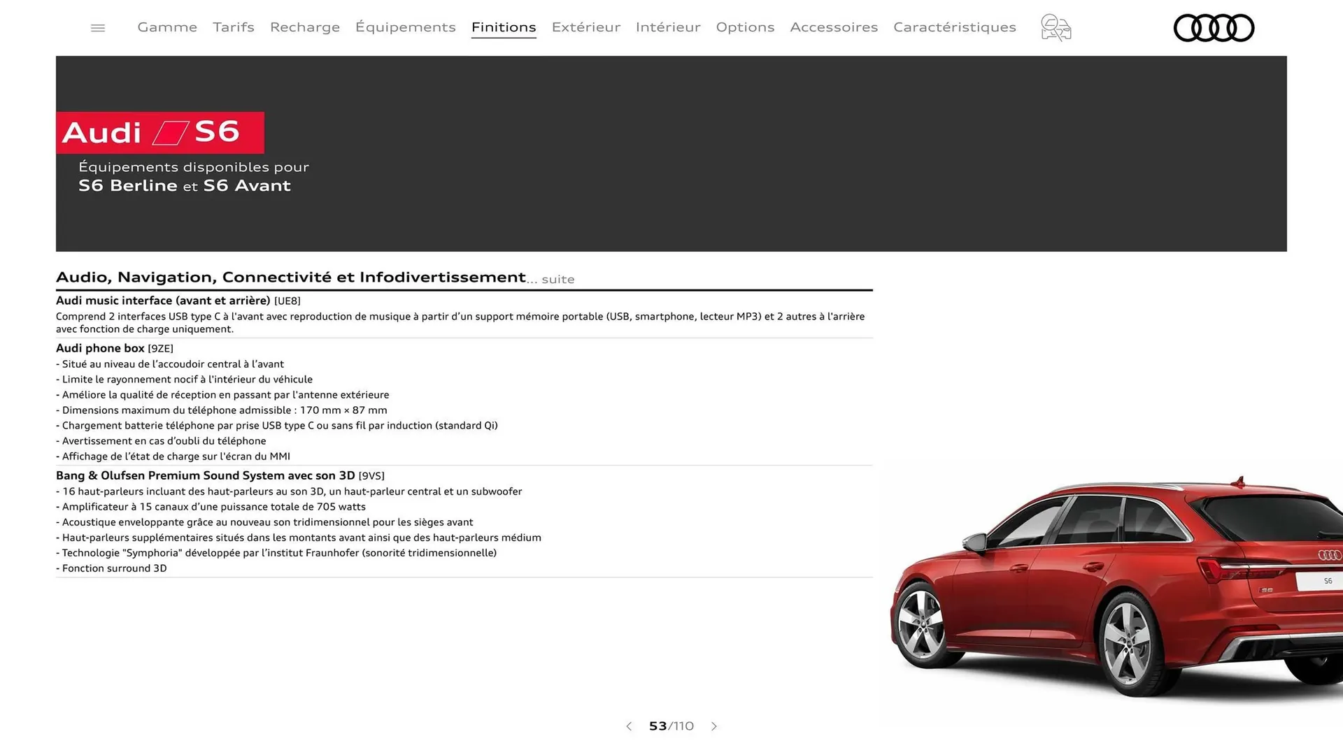 Catalogue Audi du 7 janvier au 31 janvier 2026 - Catalogue page 53