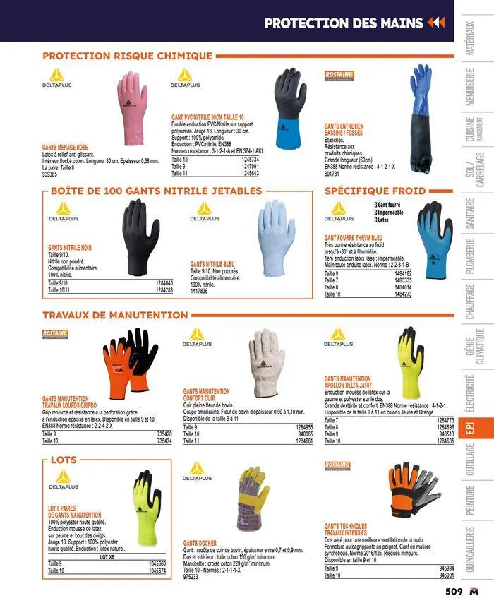 Guide produits 2024 du 15 mars au 31 décembre 2024 - Catalogue page 509