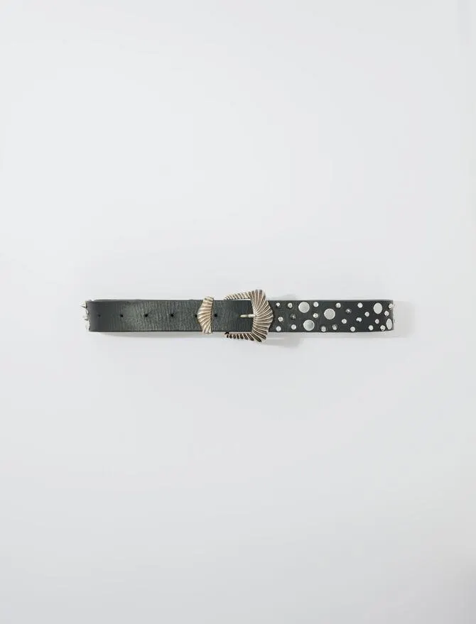 Ceinture grunge à studs