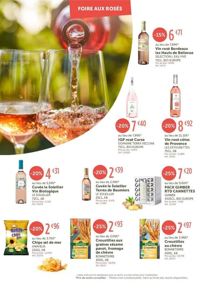 Il est l'heure de trinquer! du 1 juin au 30 juin 2024 - Catalogue page 2