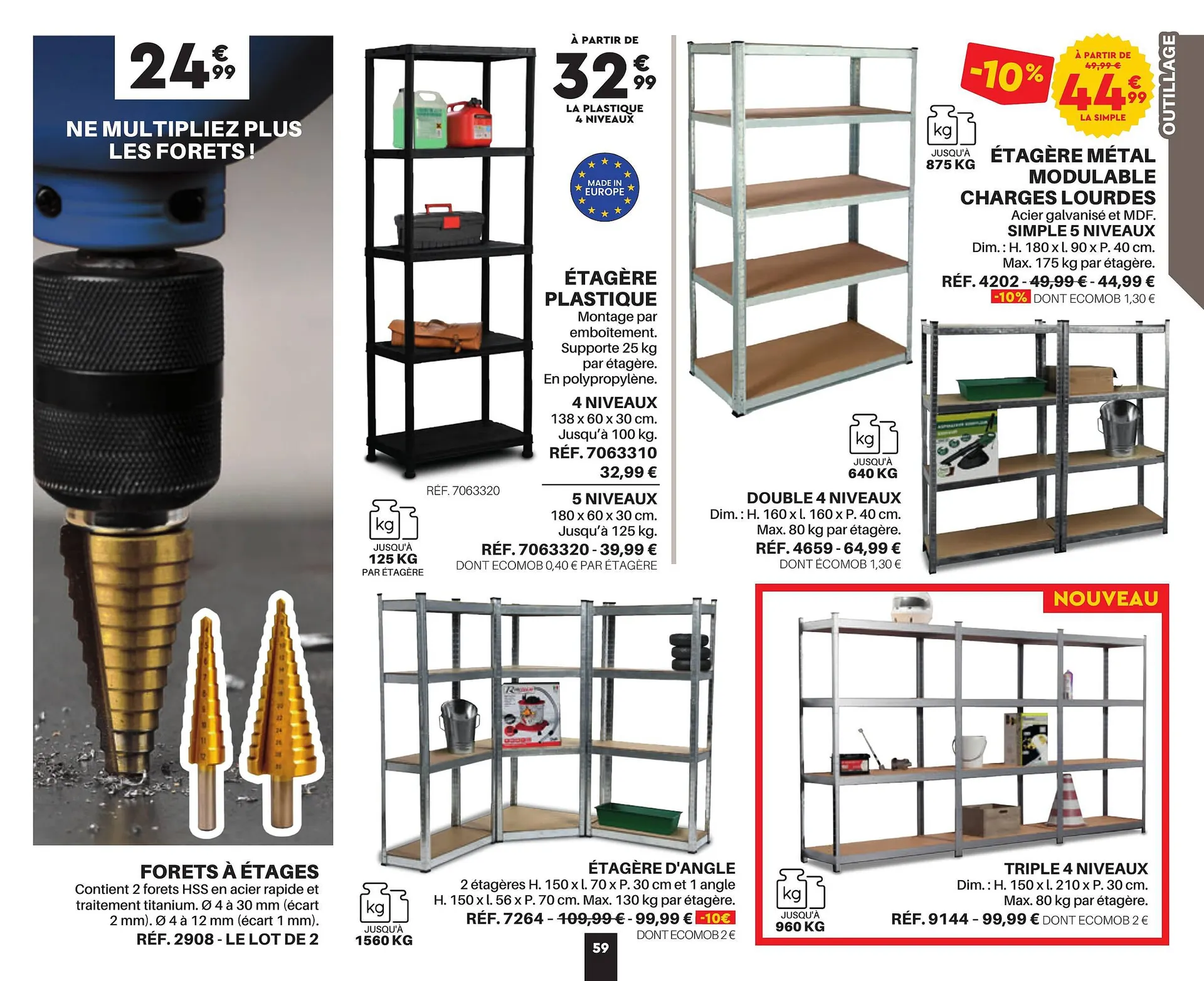 Catalogue Shopix du 21 juillet au 12 août 2023 - Catalogue page 59