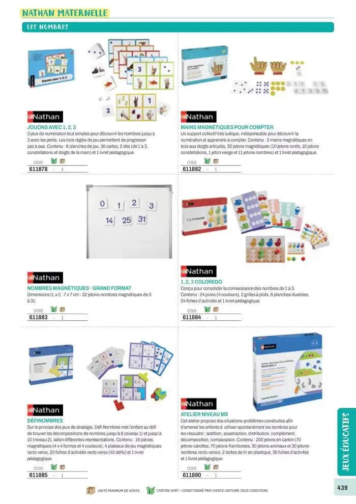 Nos Catalogues Thématiques du 1 janvier au 31 décembre 2025 - Catalogue page 441