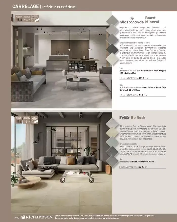 SALLE DE DE BAINS ET CARRELAGE 2025 du 11 avril au 31 décembre 2025 - Catalogue page 452