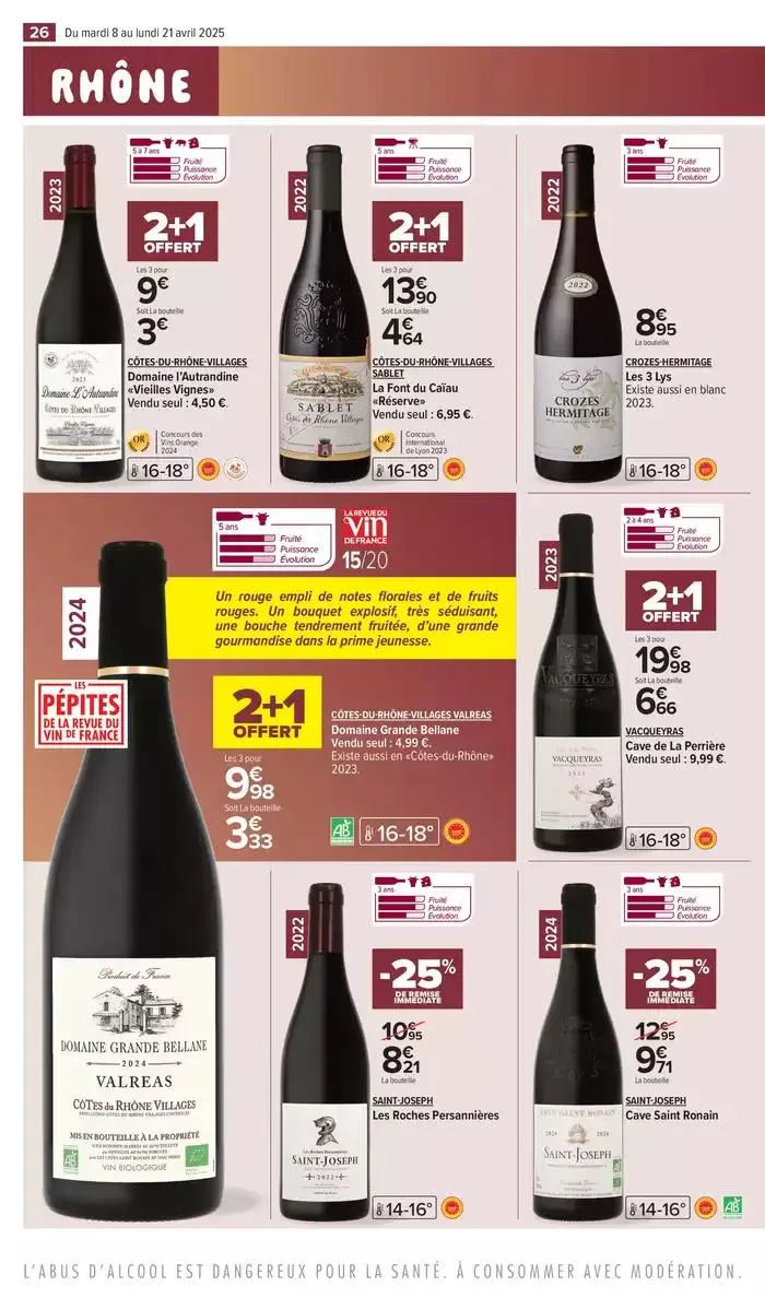 FOIRE AUX VINS DE PRINTEMPS du 8 avril au 21 avril 2025 - Catalogue page 28