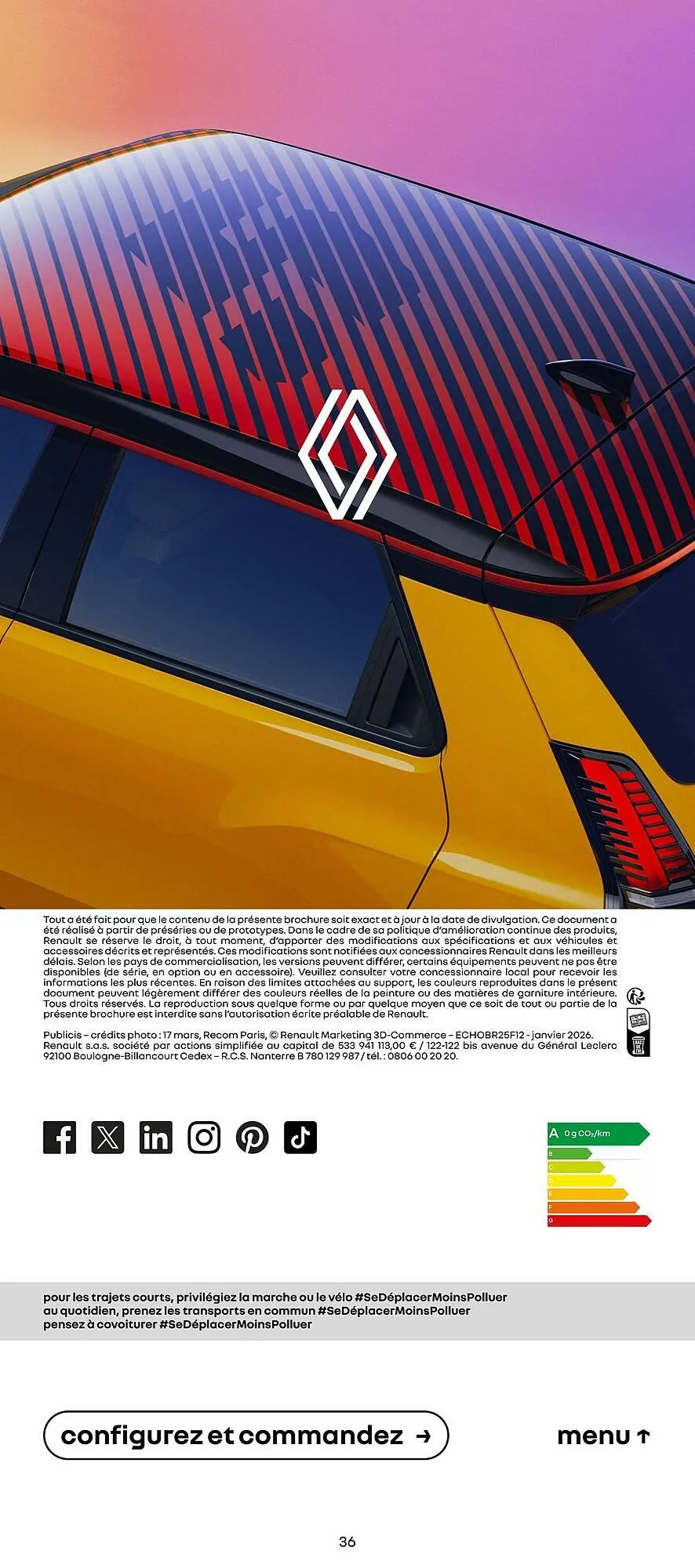 Catalogue Renault du 14 janvier au 31 janvier 2027 - Catalogue page 36