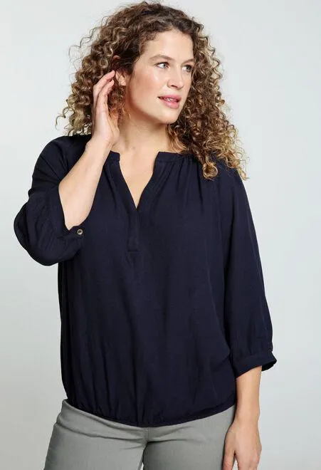 Blouse ample en viscose