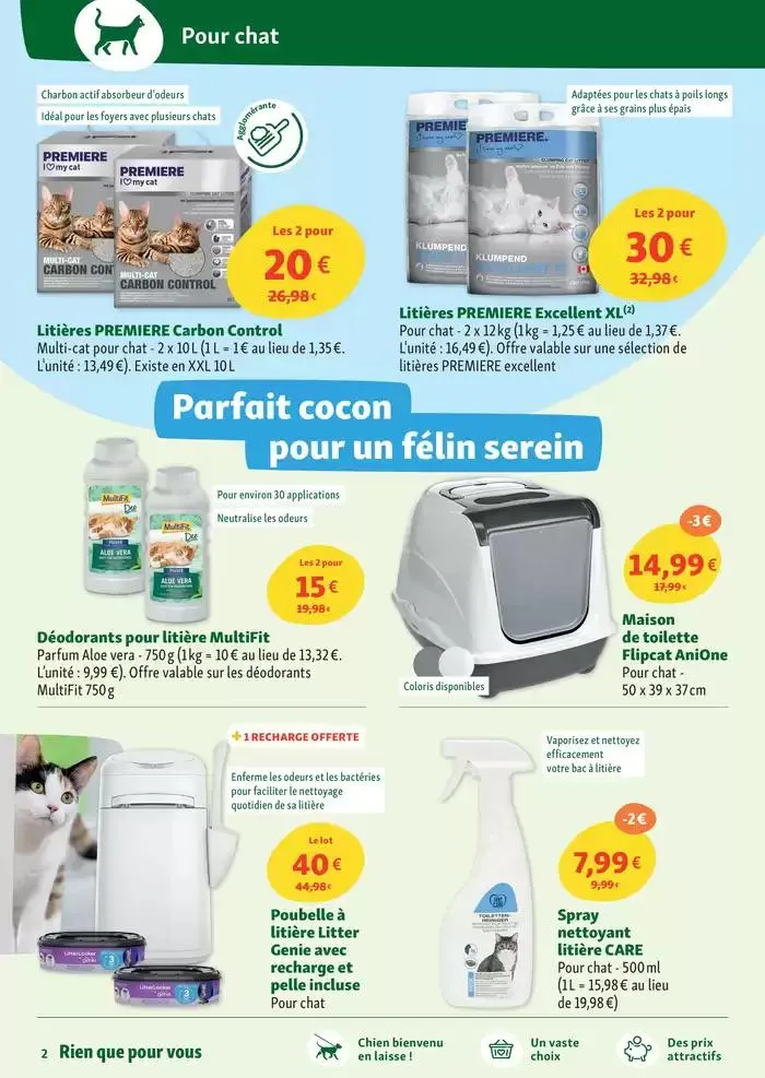 Maxi Zoo, tout pour vos animaux - Nouveau magasin près de chez vous du 30 avril au 10 mai 2025 - Catalogue page 2