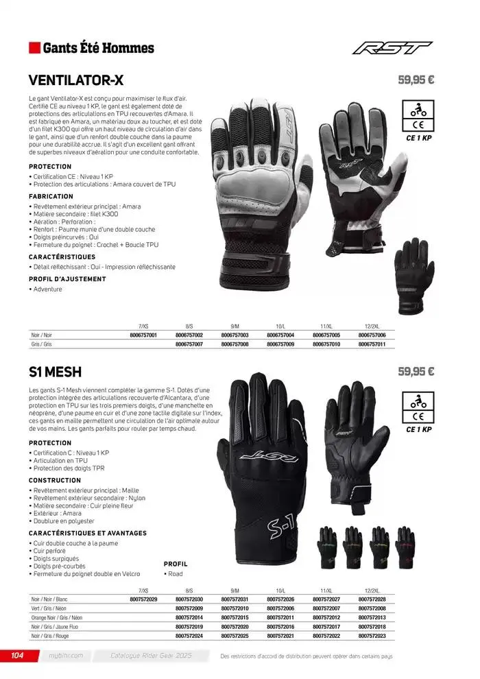 RST 2025 du 20 mars au 31 décembre 2025 - Catalogue page 104