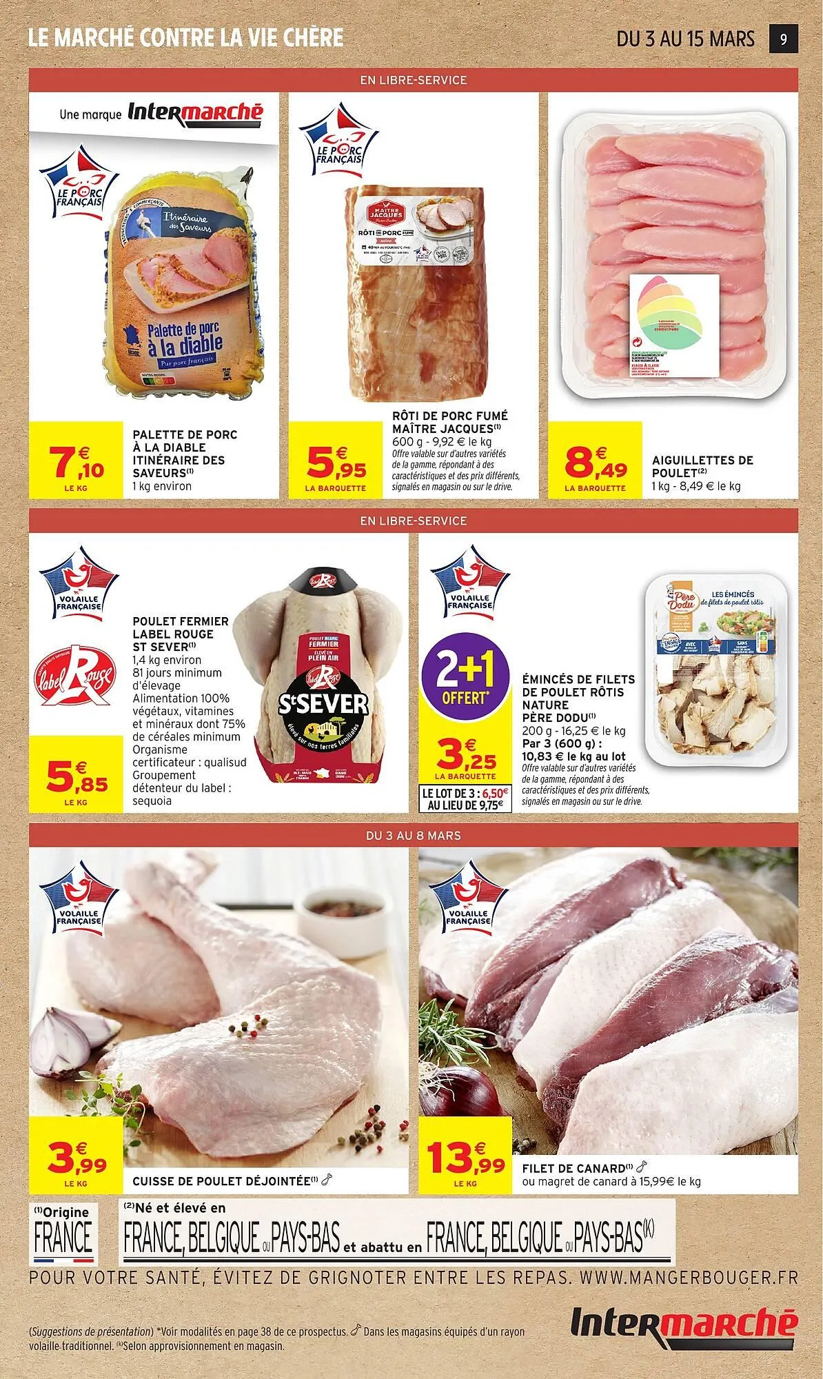 Catalogue Intermarché du 3 mars au 15 mars 2026 - Catalogue page 9