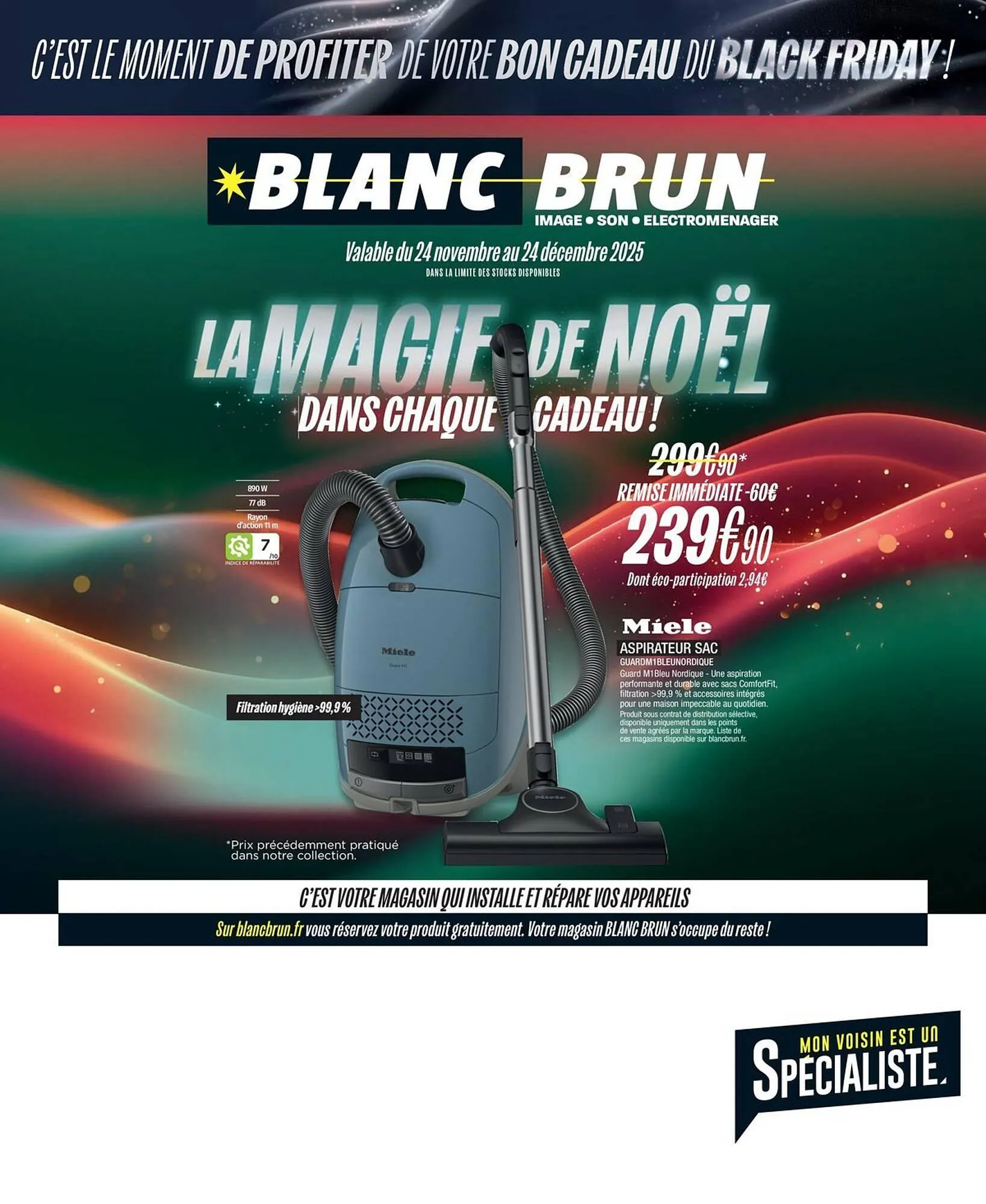 Catalogue Blanc Brun du 24 novembre au 25 décembre 2025 - Catalogue page 1