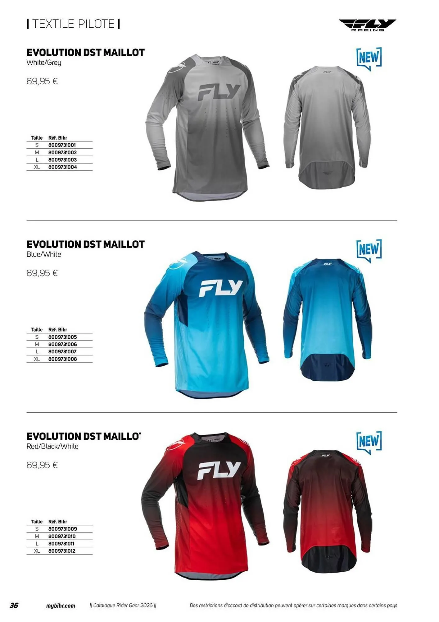 Catalogue Bihr du 1 janvier au 31 janvier 2026 - Catalogue page 36