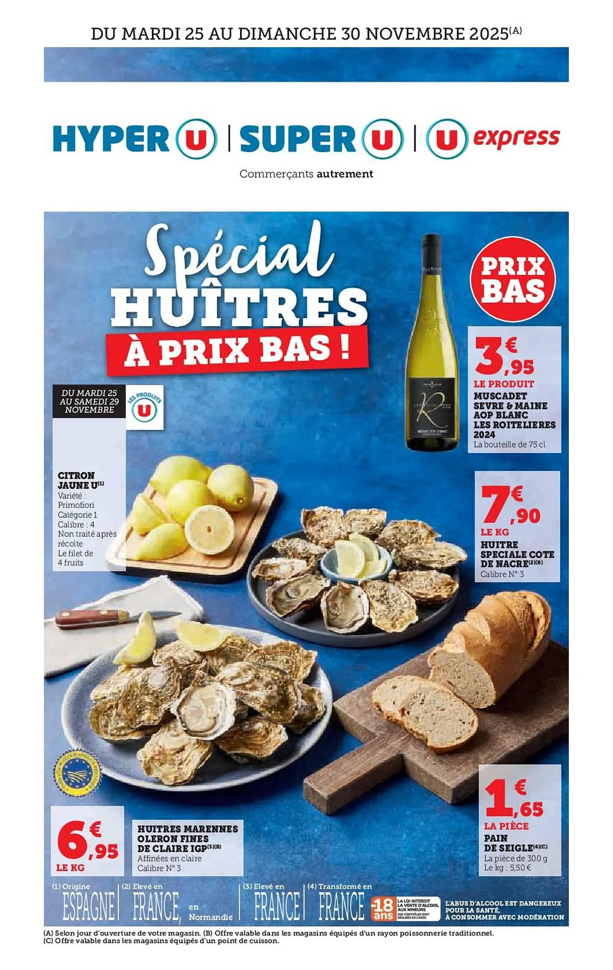 Catalogue Super U du 25 novembre au 30 novembre 2025 - Catalogue page 1