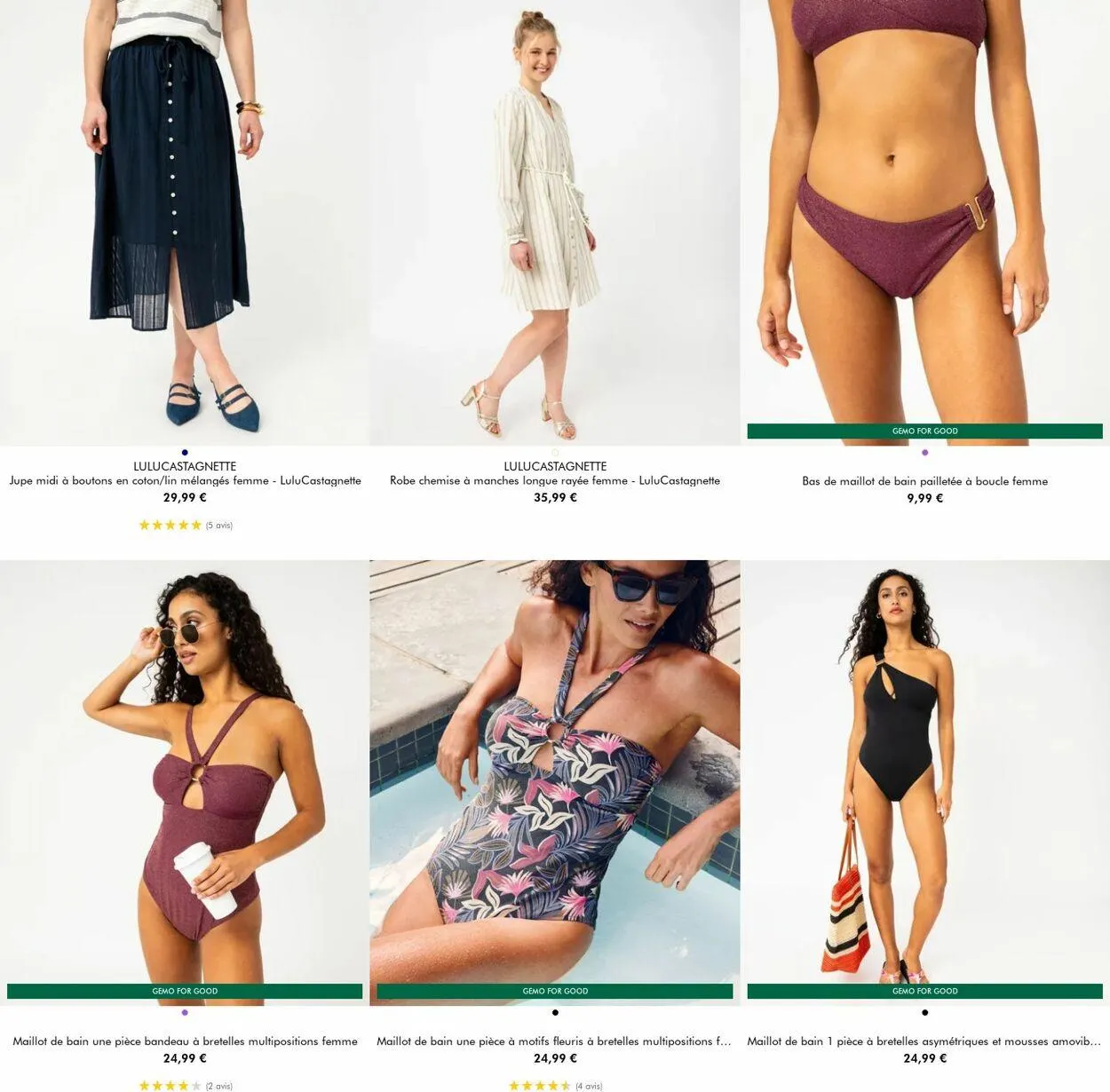 Gémo Catalogue actuel du 24 juillet au 6 août 2024 - Catalogue page 6