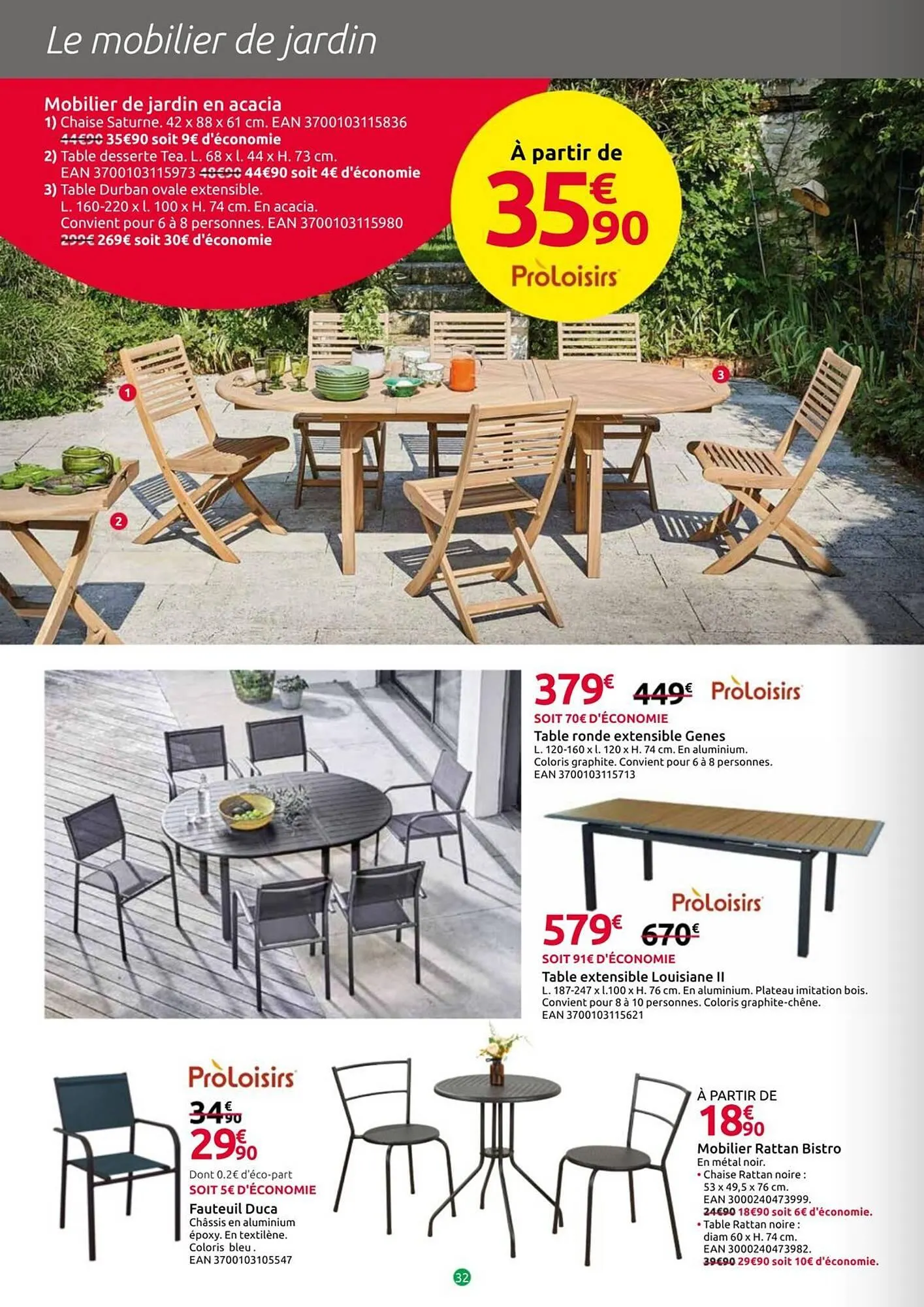 Catalogue Mr Bricolage du 25 mars au 19 avril 2026 - Catalogue page 32