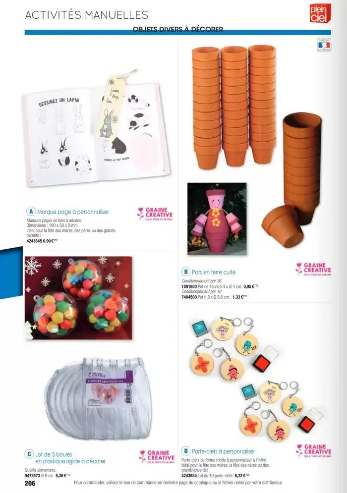 Écoles et loisirs 2025 du 1 janvier au 31 décembre 2025 - Catalogue page 206