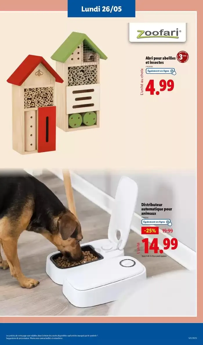 Faites votre plein de courses chez Lidl et profitez de nombreux produits à prix réduits ! du 22 mai au 28 mai 2025 - Catalogue page 67