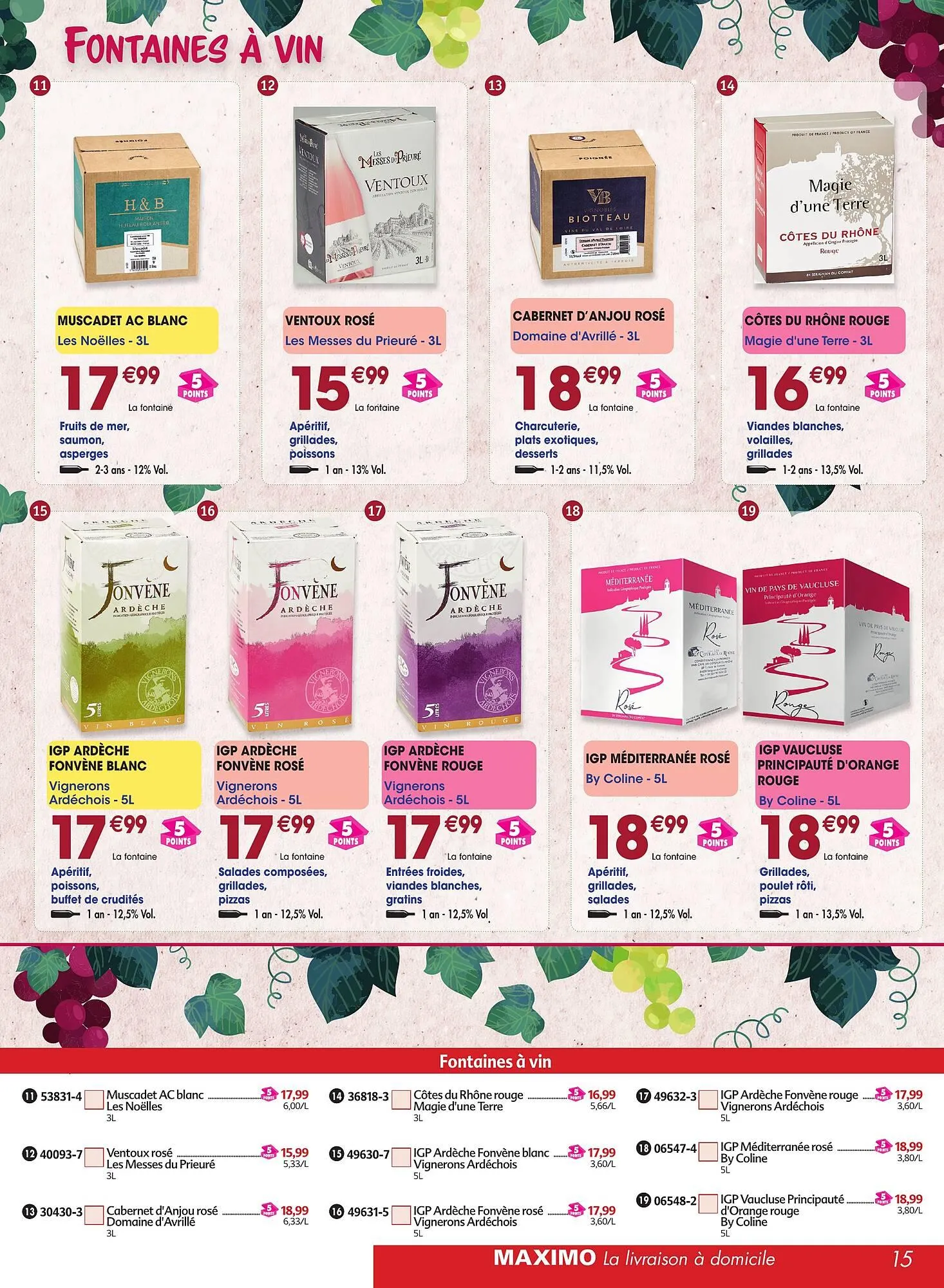 Catalogue Maximo du 30 septembre au 31 octobre 2025 - Catalogue page 15