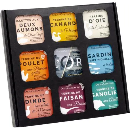 Coffret cadeau pour Apéro-terrines – Idées apéritifs