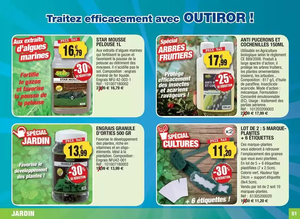 Arrivages de printemps du 6 février au 31 mai 2025 - Catalogue page 51