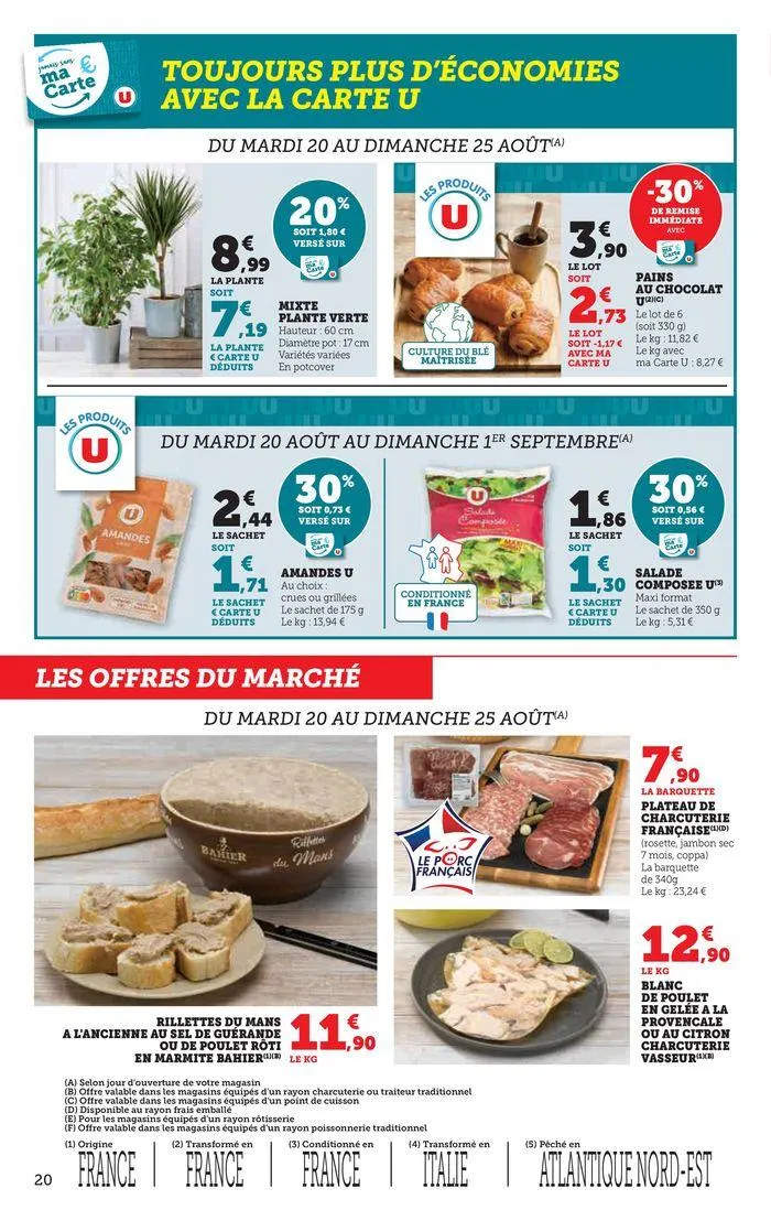 Catalogue SUPER U du 20 août au 1 septembre 2024 - Catalogue page 20