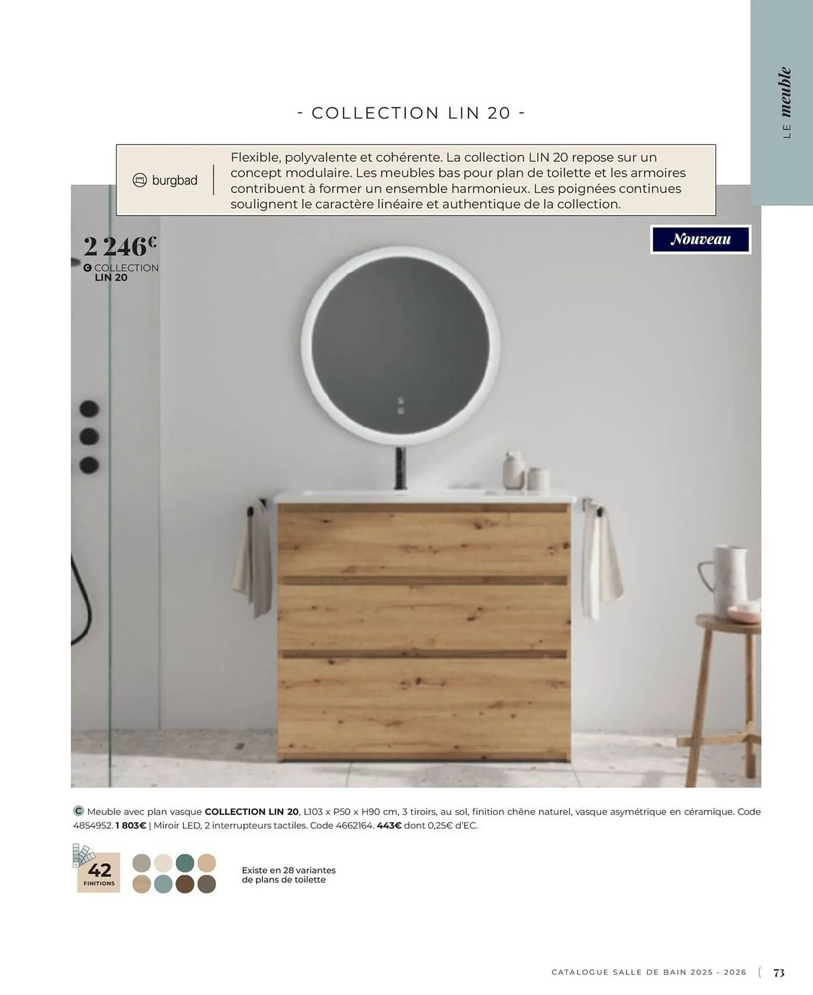 Catalogue Cedeo du 3 juin au 31 décembre 2025 - Catalogue page 73