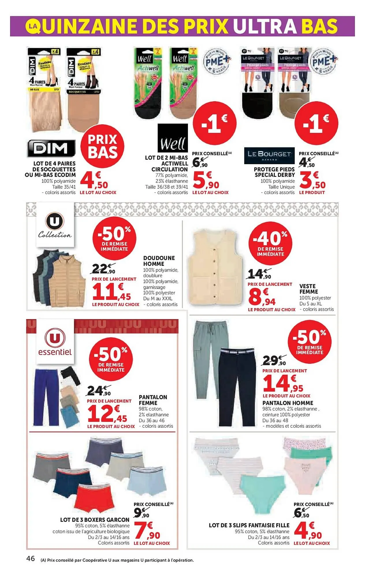 Catalogue Hyper U du 10 mars au 22 mars 2026 - Catalogue page 46