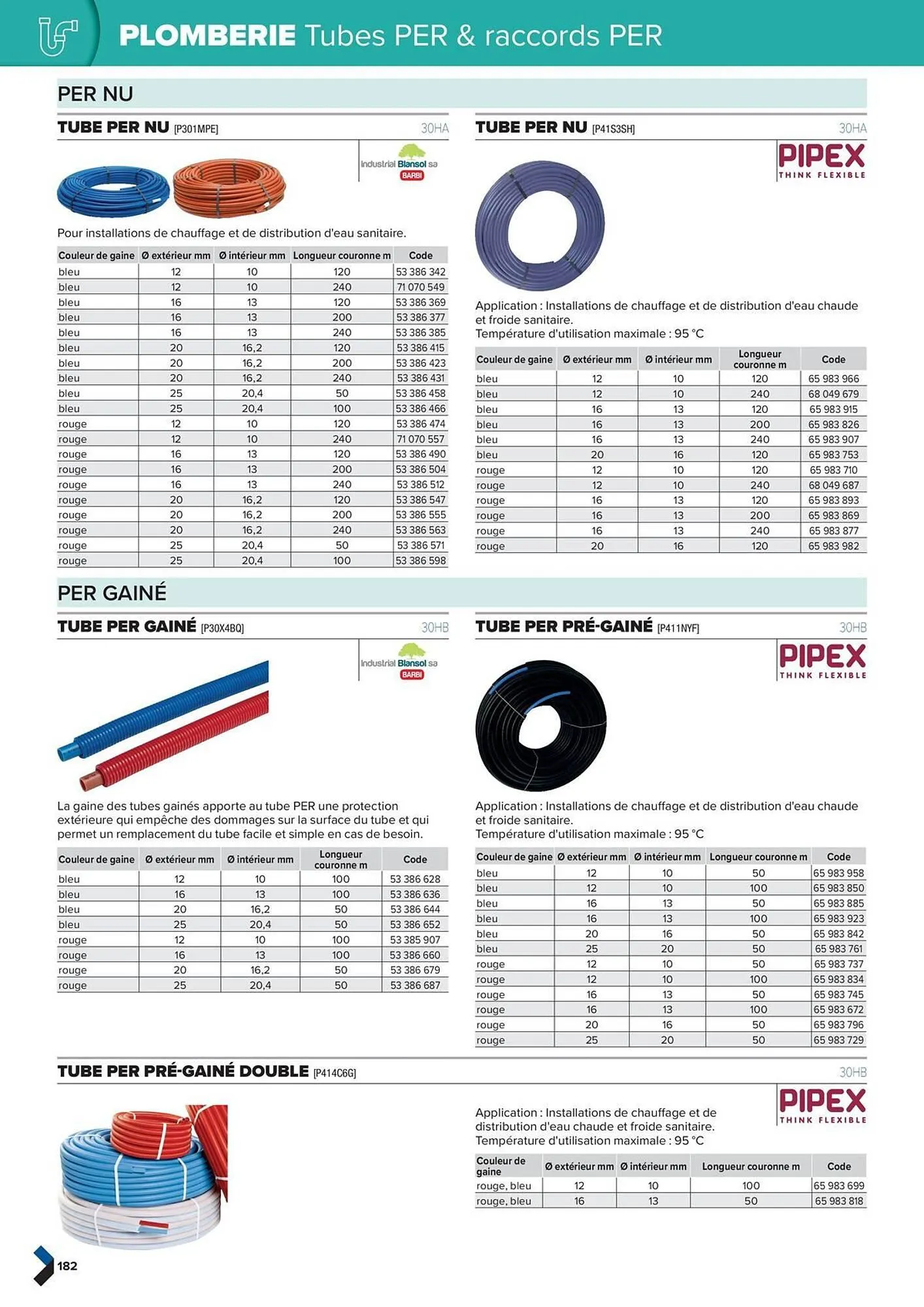 Catalogue Prolians du 2 octobre au 31 décembre 2025 - Catalogue page 182