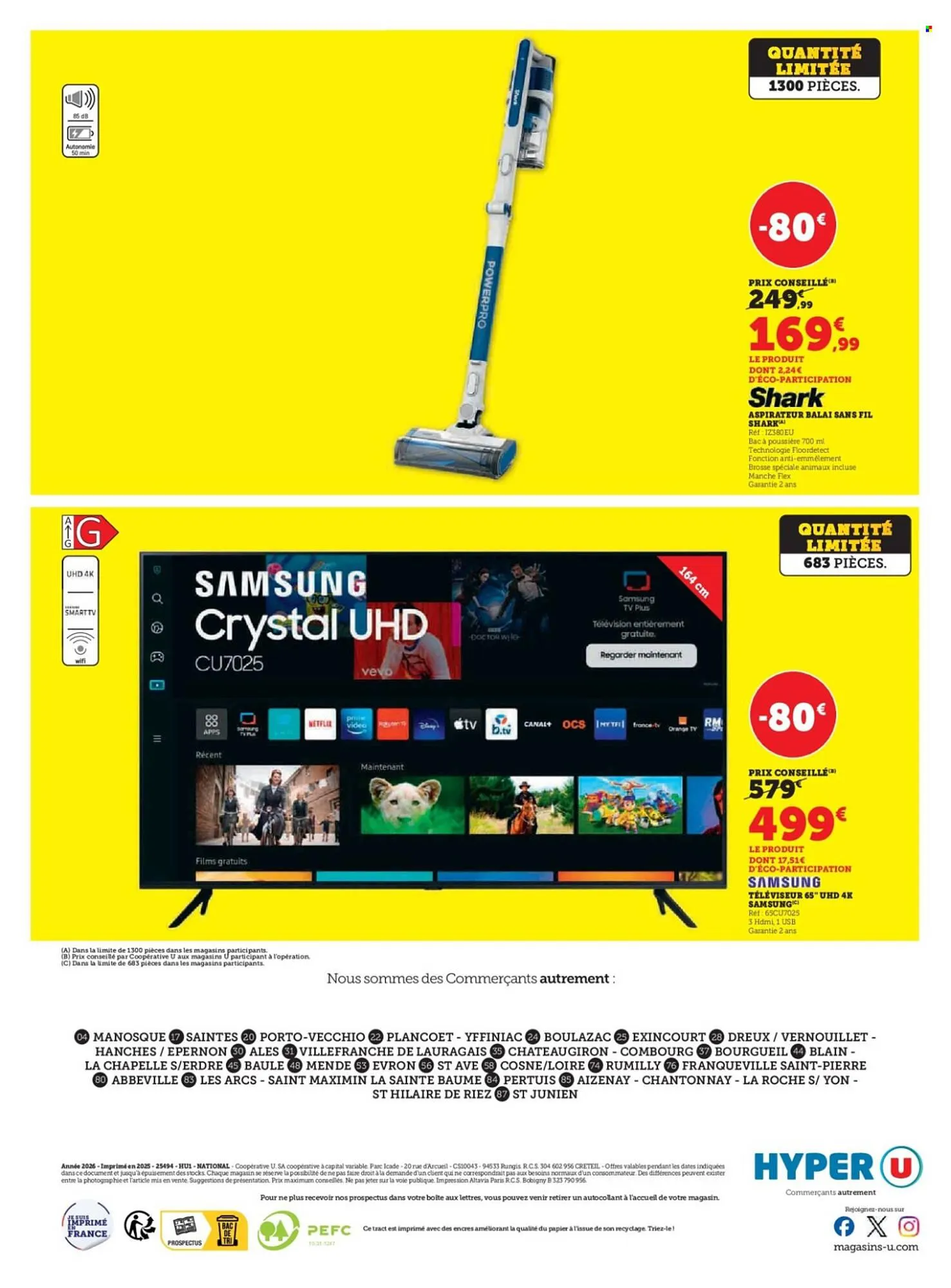 Catalogue Hyper U du 30 décembre au 11 janvier 2026 - Catalogue page 6