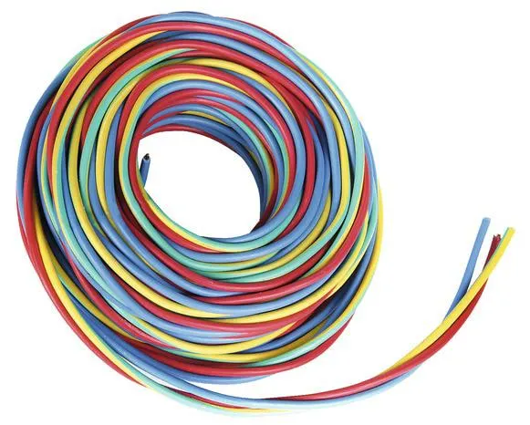 Câble électrique "SpeedFil" H07VU 1,5 mm² vert/jaune/rouge/bleu - 5 m - Nexans