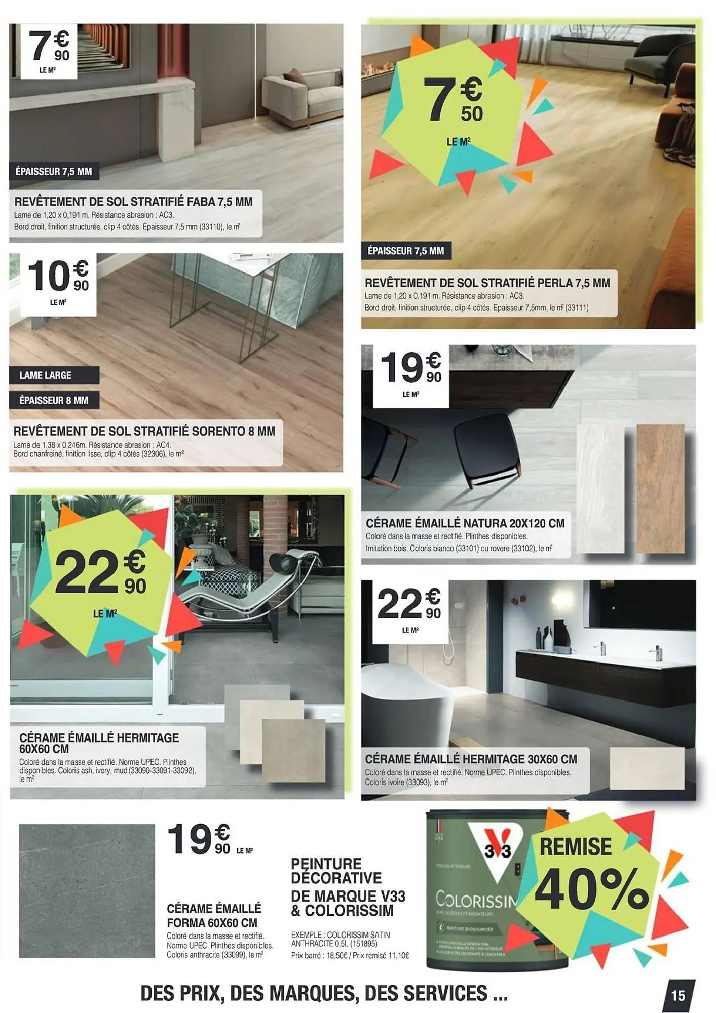 Catalogue Chretien Matériaux du 7 mars au 29 mars 2025 - Catalogue page 15