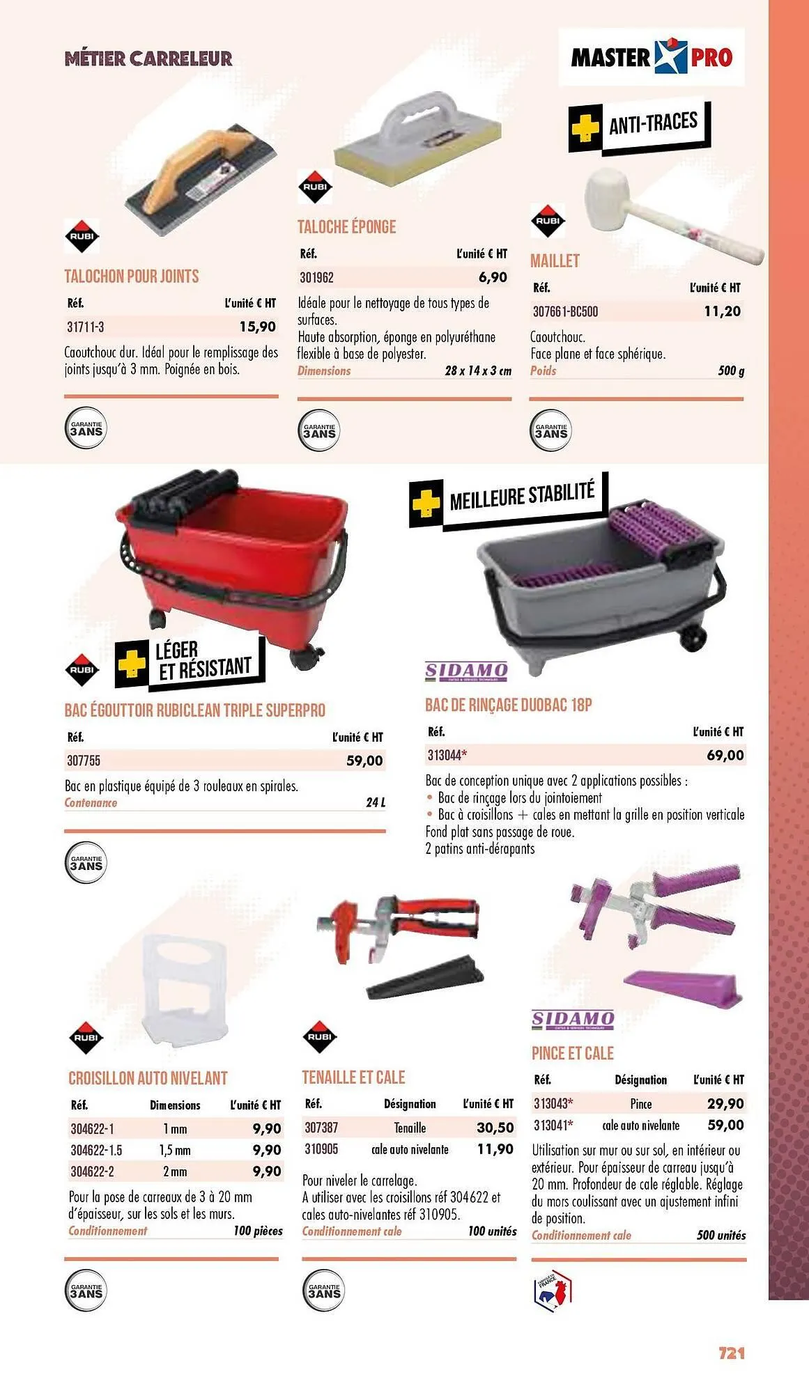 Catalogue Master Pro du 3 janvier au 31 décembre 2025 - Catalogue page 723