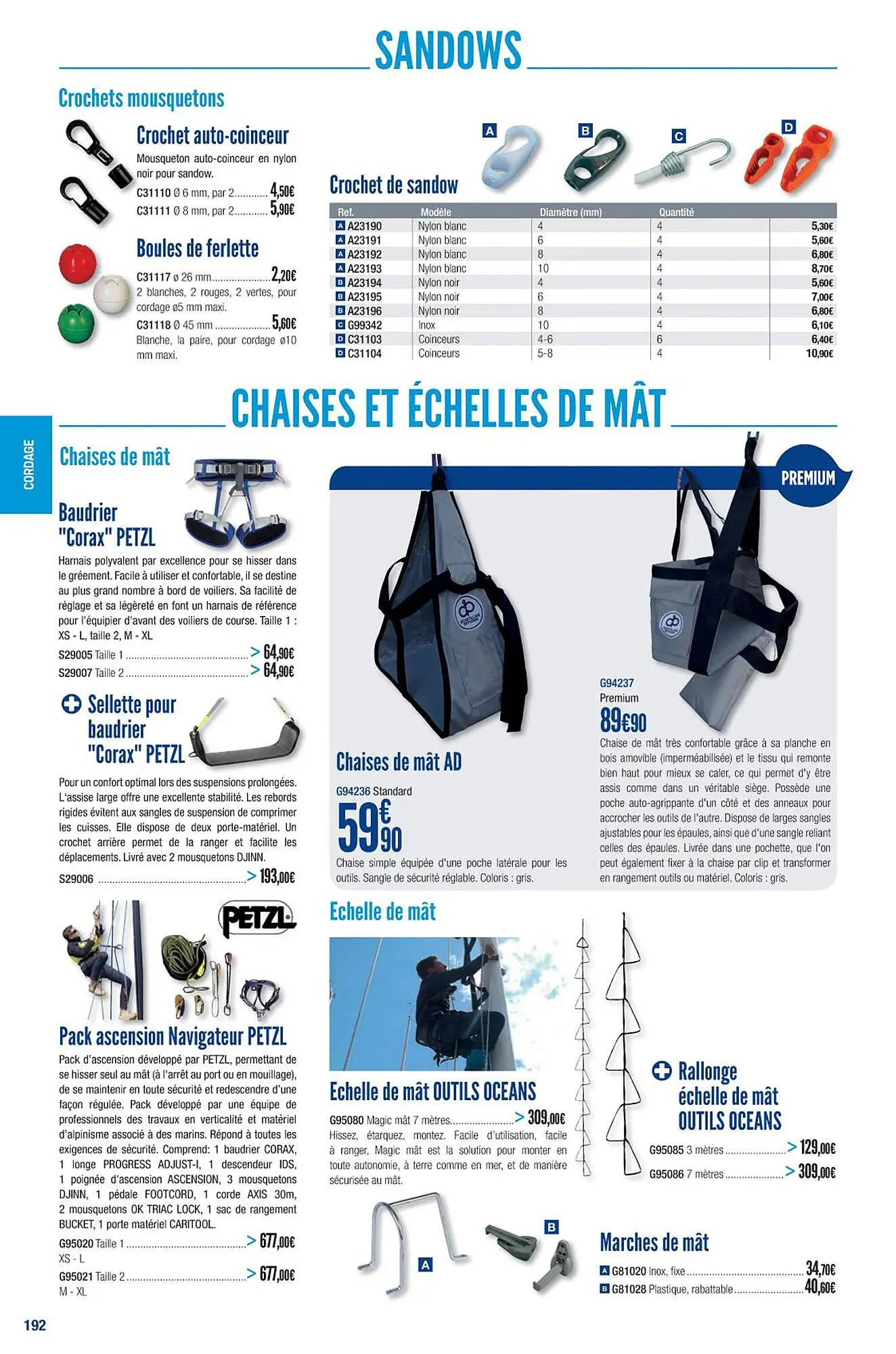 Catalogue Accastillage Diffusion du 1 mars au 31 décembre 2023 - Catalogue page 194