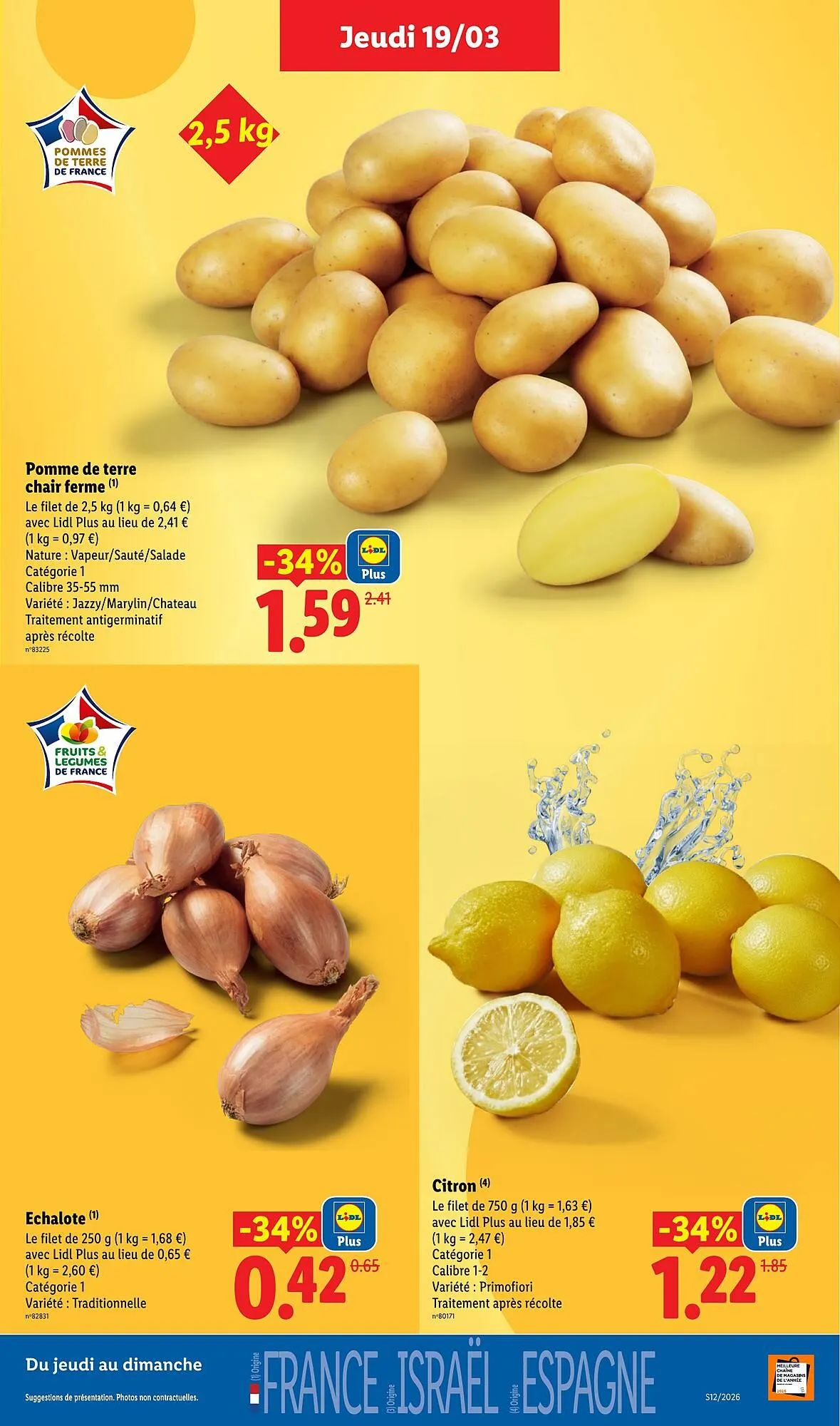 Catalogue Lidl du 19 mars au 25 mars 2026 - Catalogue page 4