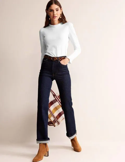 Top volanté ultra-doux