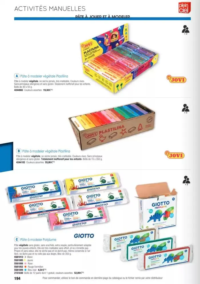 Écoles et loisirs 2025 du 1 janvier au 31 décembre 2025 - Catalogue page 194