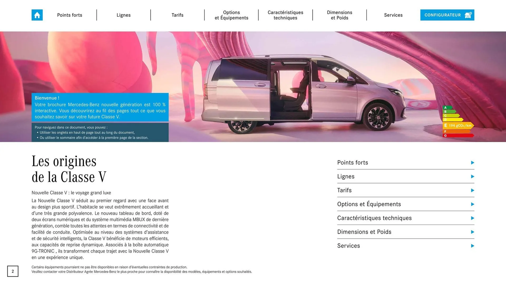 Catalogue Mercedes-Benz du 3 septembre au 3 septembre 2026 - Catalogue page 2