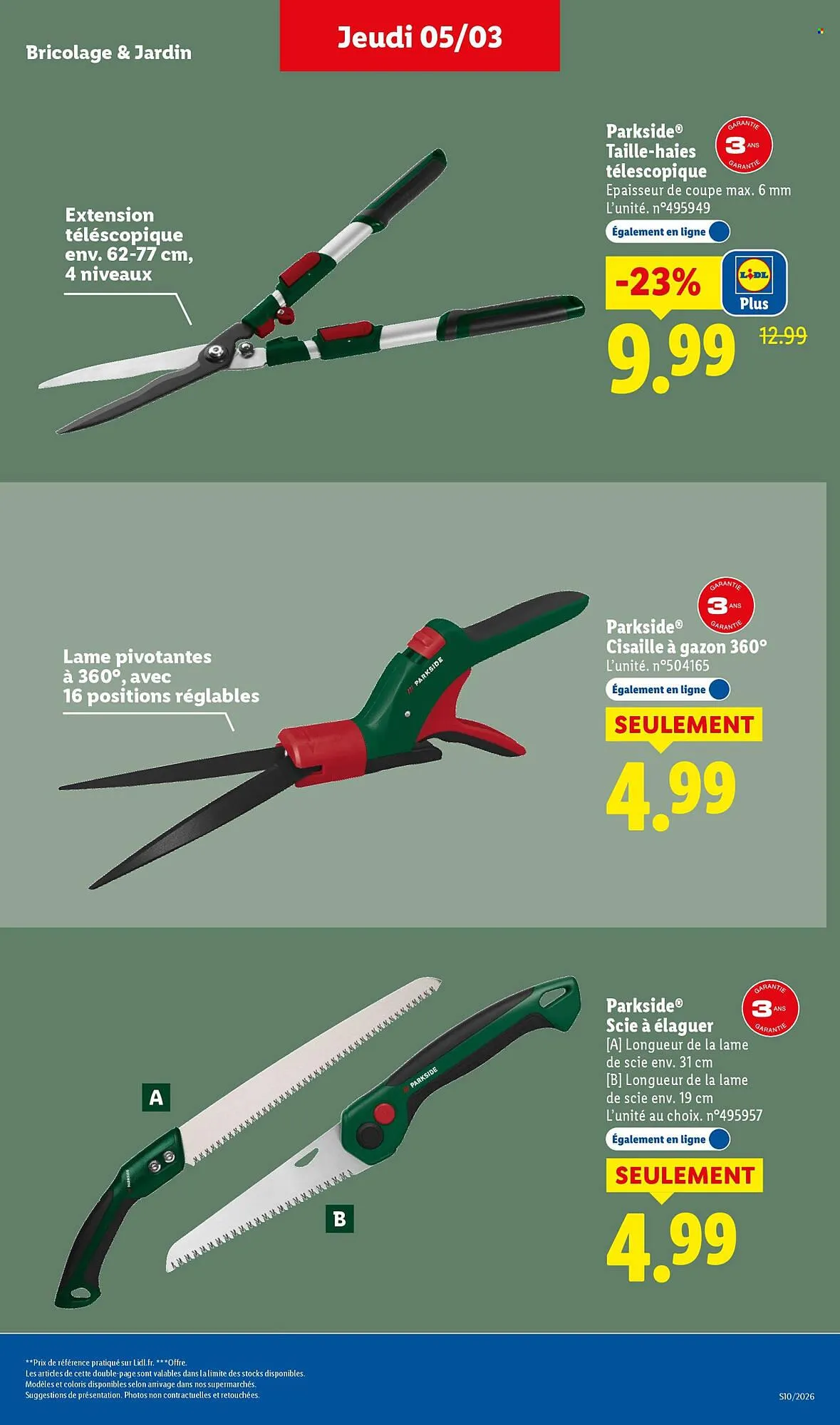 Catalogue Lidl du 2 mars au 5 mars 2026 - Catalogue page 23