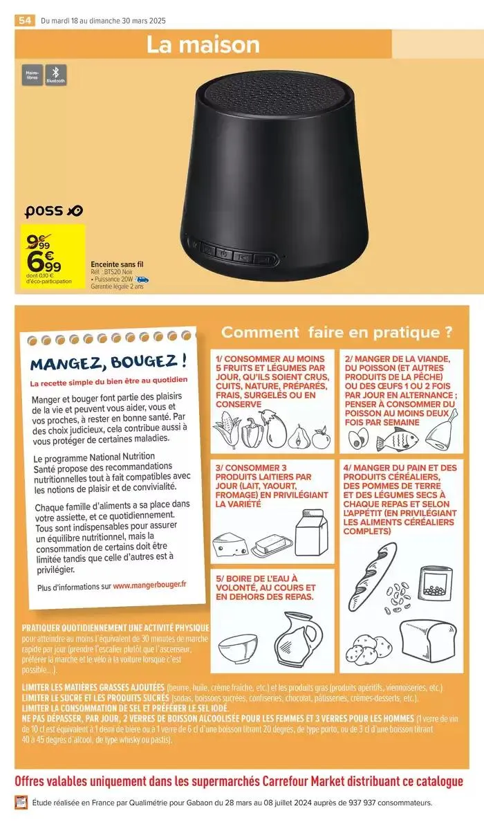 APÉRITIF DINATOIRE du 18 mars au 30 mars 2025 - Catalogue page 56