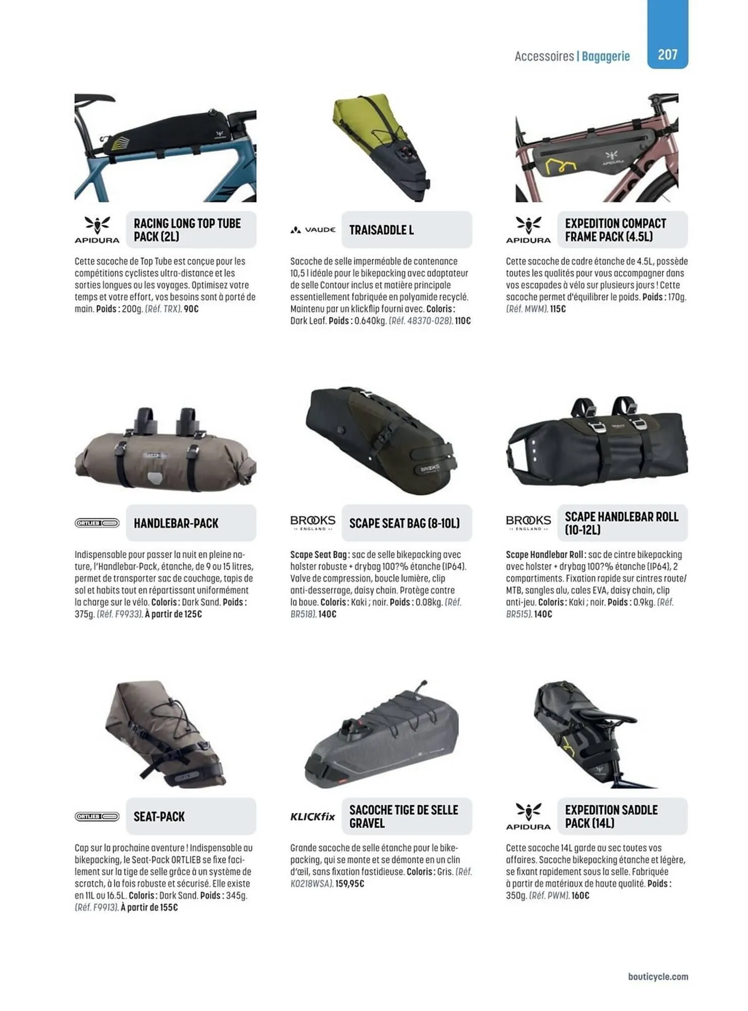 Catalogue Bouticycle du 27 janvier au 31 décembre 2026 - Catalogue page 207