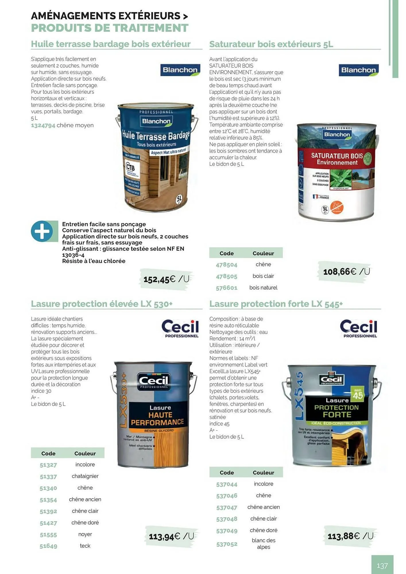 Catalogue Samse du 30 avril au 31 décembre 2026 - Catalogue page 137