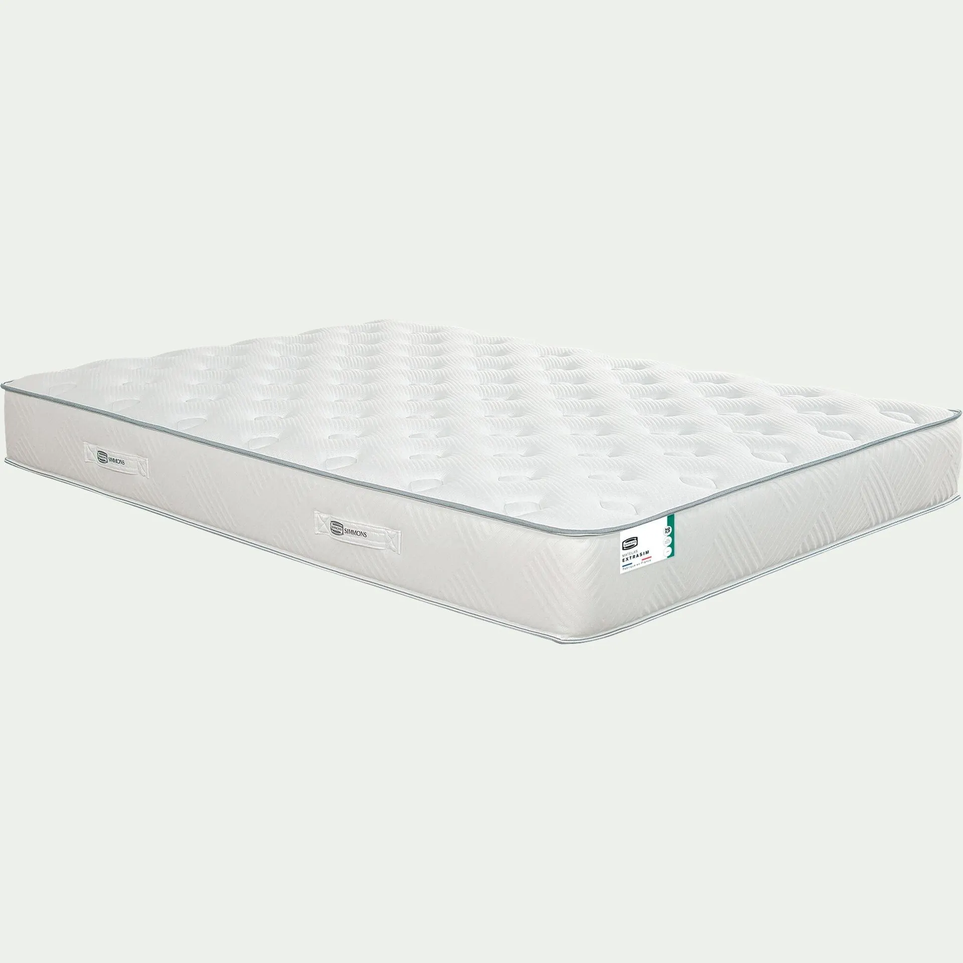 Matelas Simmons à ressorts accueil très ferme - 140x190cm