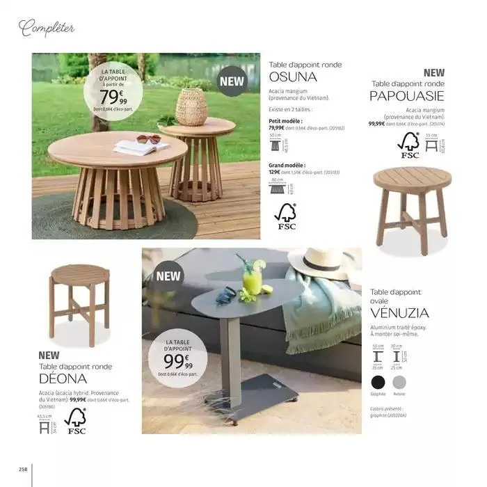 Catalogue Hespéride 2025 du 5 février au 31 décembre 2025 - Catalogue page 258