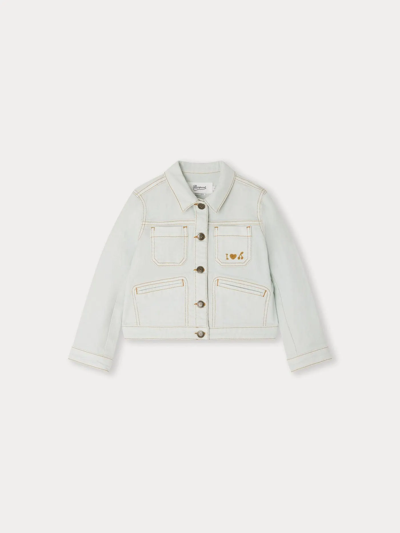 Veste Cassidy bleu aqua