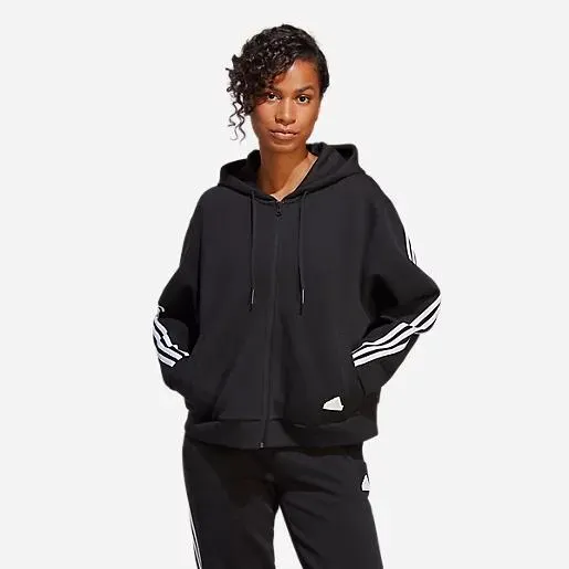 Sweatshirt zippé à capuche femme W FI 3S FZ