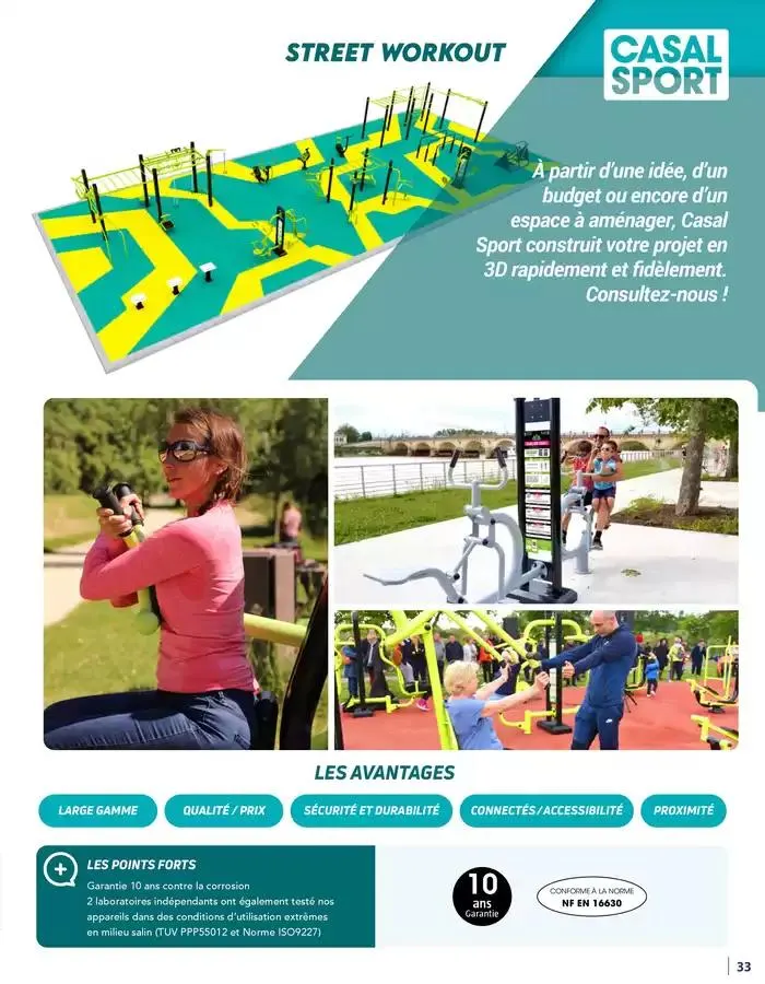 Equipement d'extérieur du 8 janvier au 31 mars 2025 - Catalogue page 33