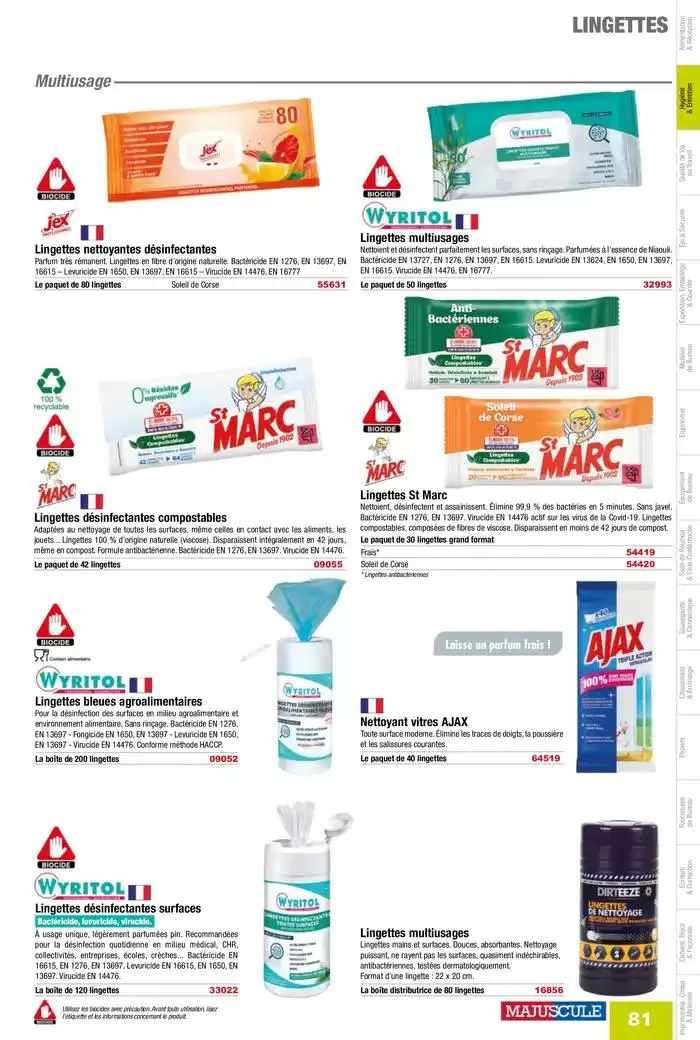 Catalogue Entreprises 2025 du 13 janvier au 31 décembre 2025 - Catalogue page 83